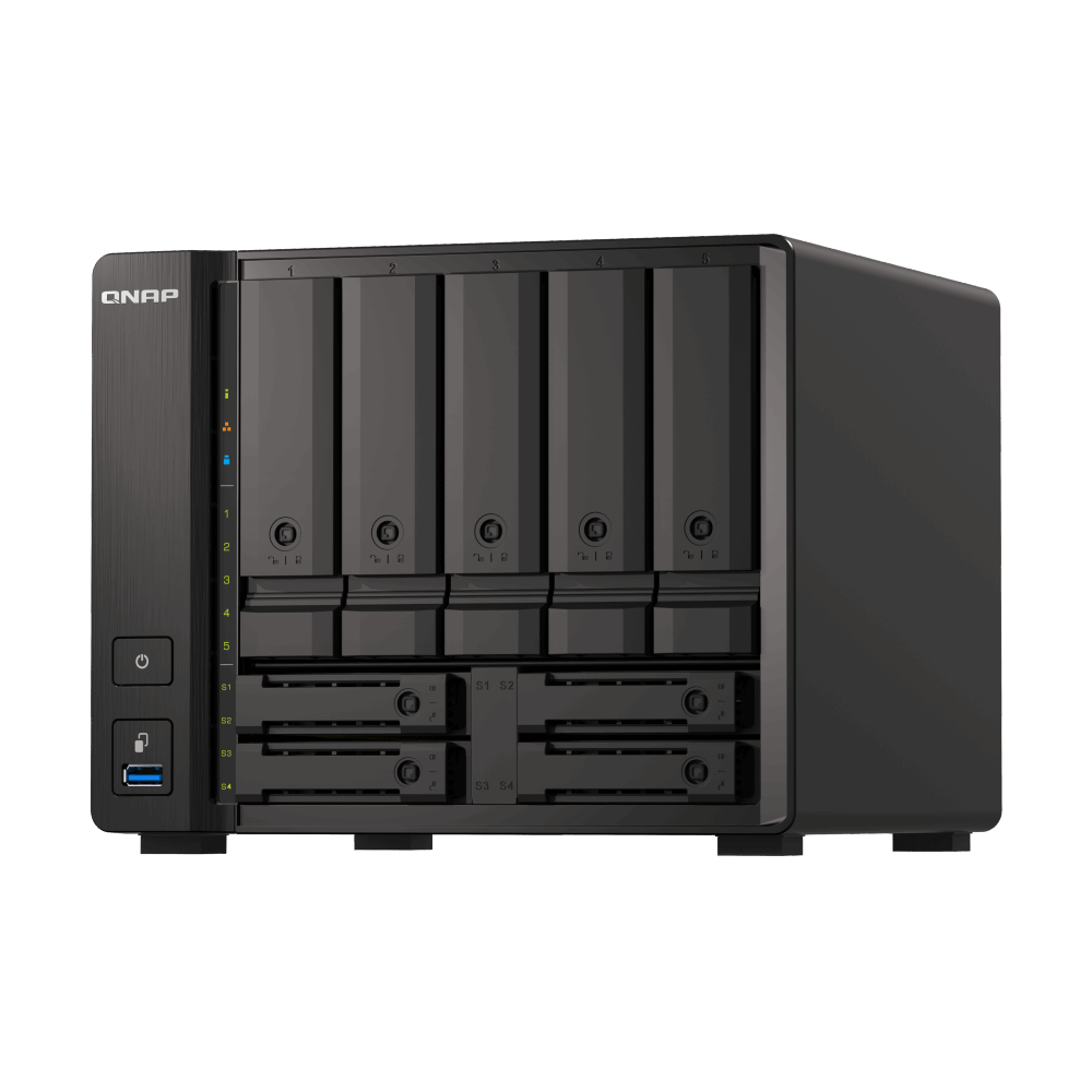QNAP TS-h973AX-32G NAS Front View
