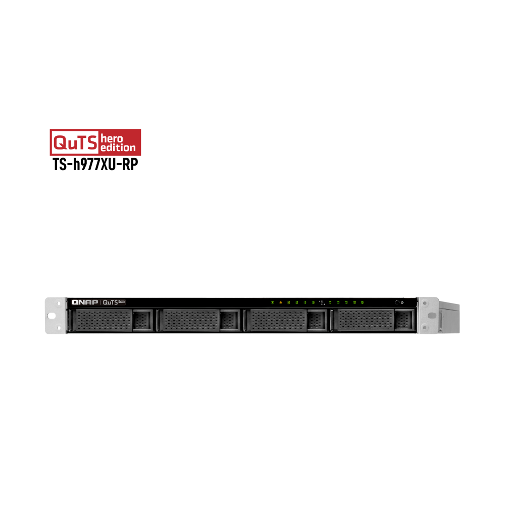 QNAP TS-h977XU-RP-3700X-32G NAS Front View