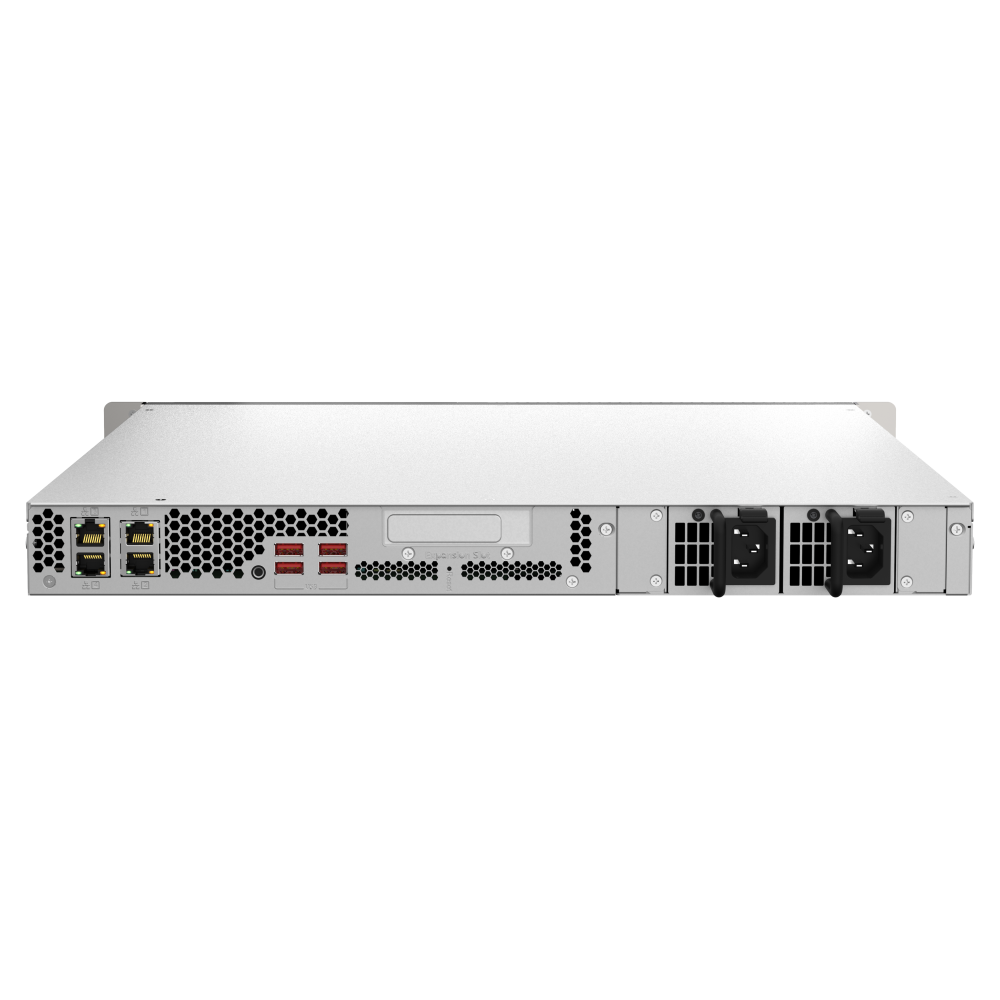 QNAP TS-h987XU-RP-E2334-16G NAS Back View (I/O ports)