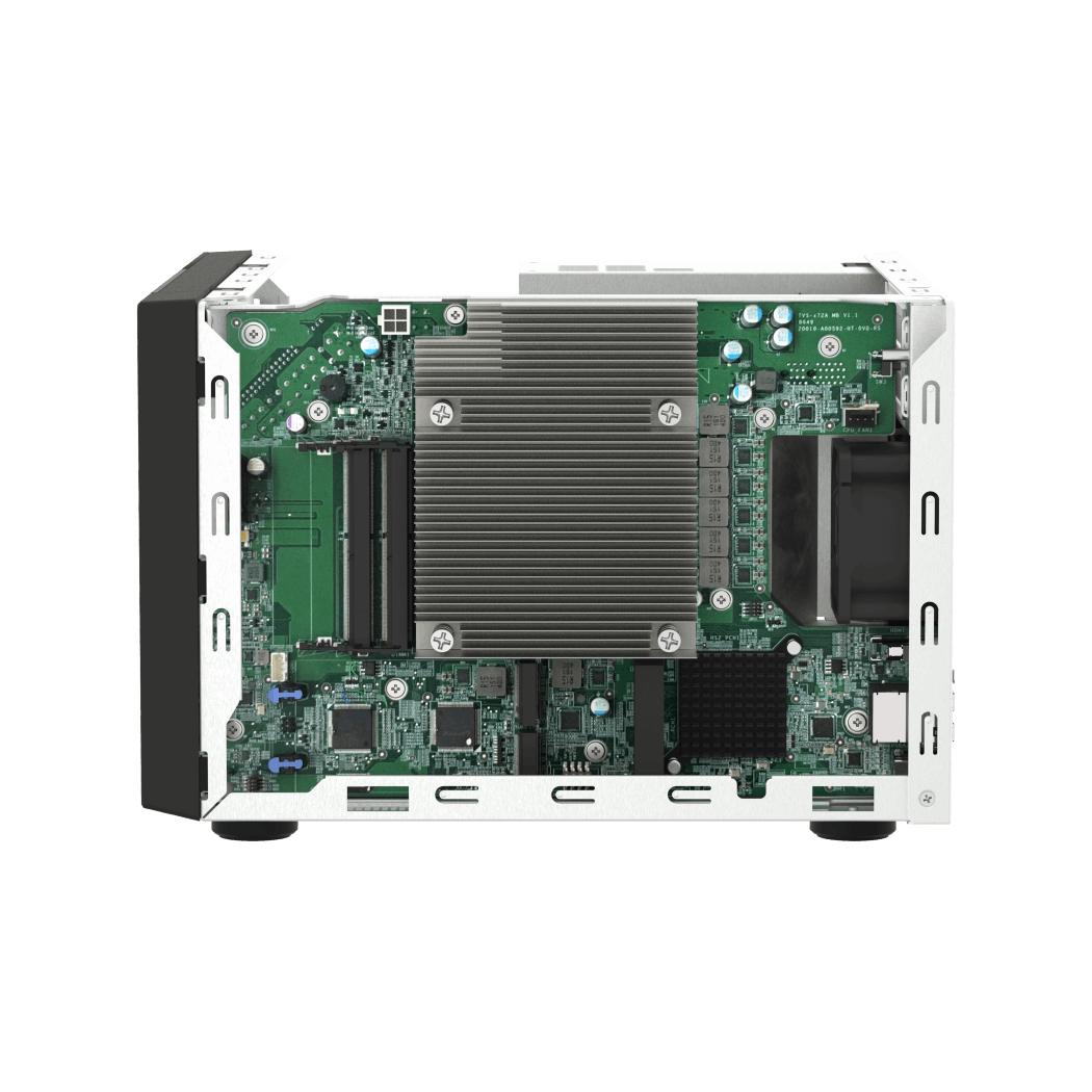 QNAP TVS-H874X-I9-64G NAS Side View 4