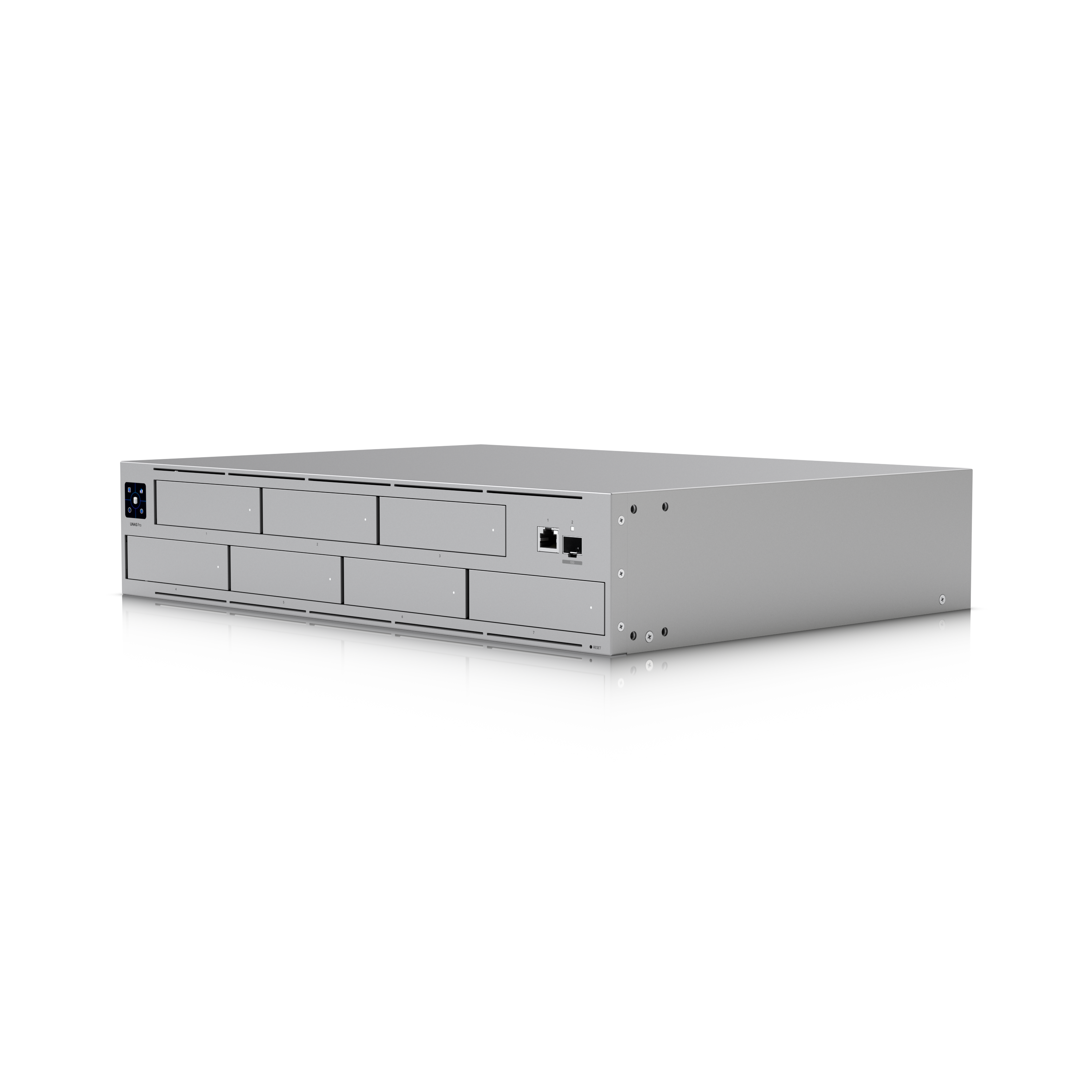 Ubiquiti UNAS-Pro NAS Angled Front View