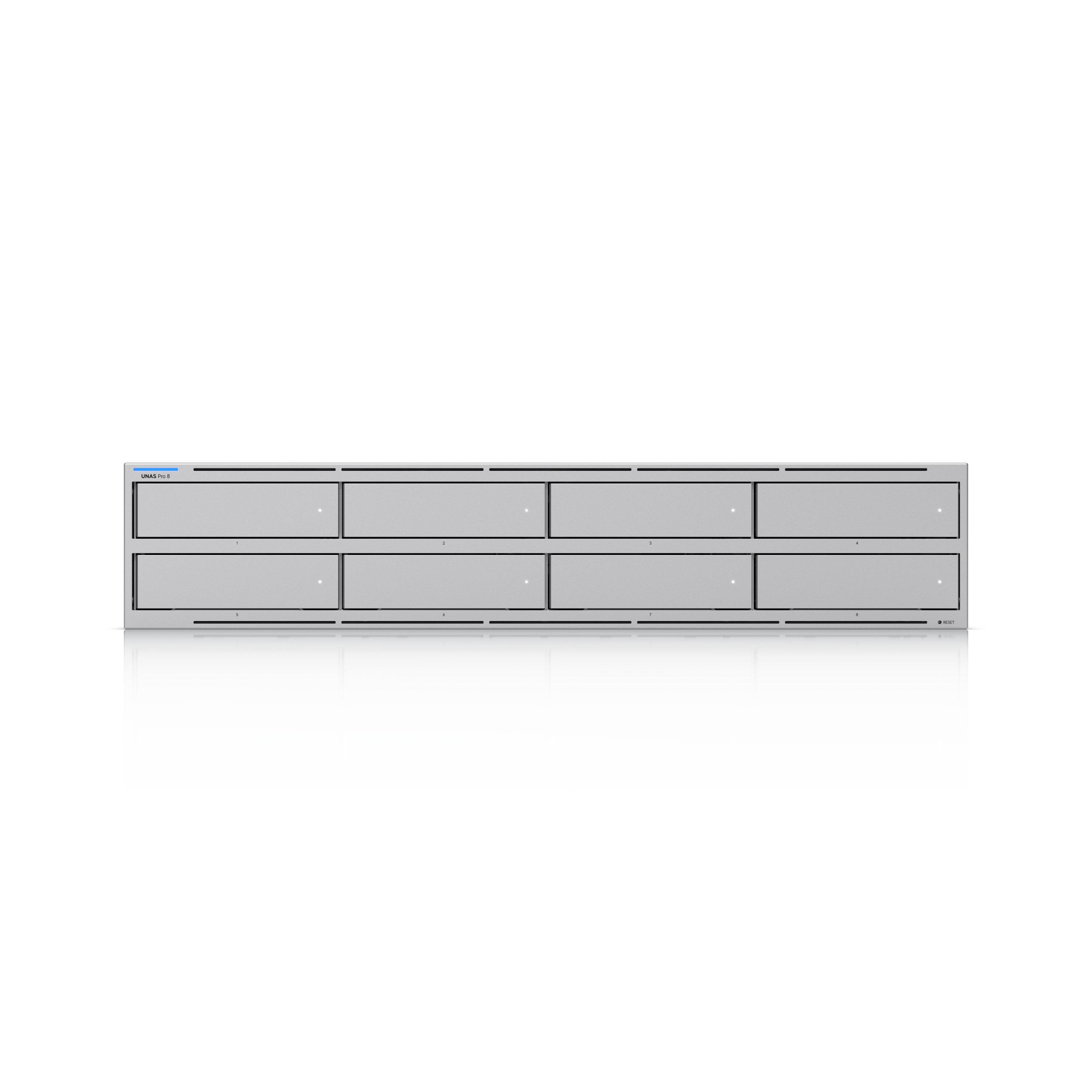 Ubiquiti UNAS-Pro-8 NAS Front View