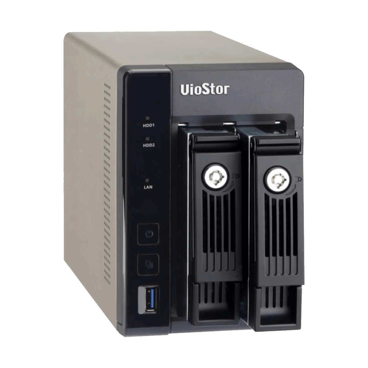 QNAP VS-2212 PRO+ NVR for Surveillance Side View 3