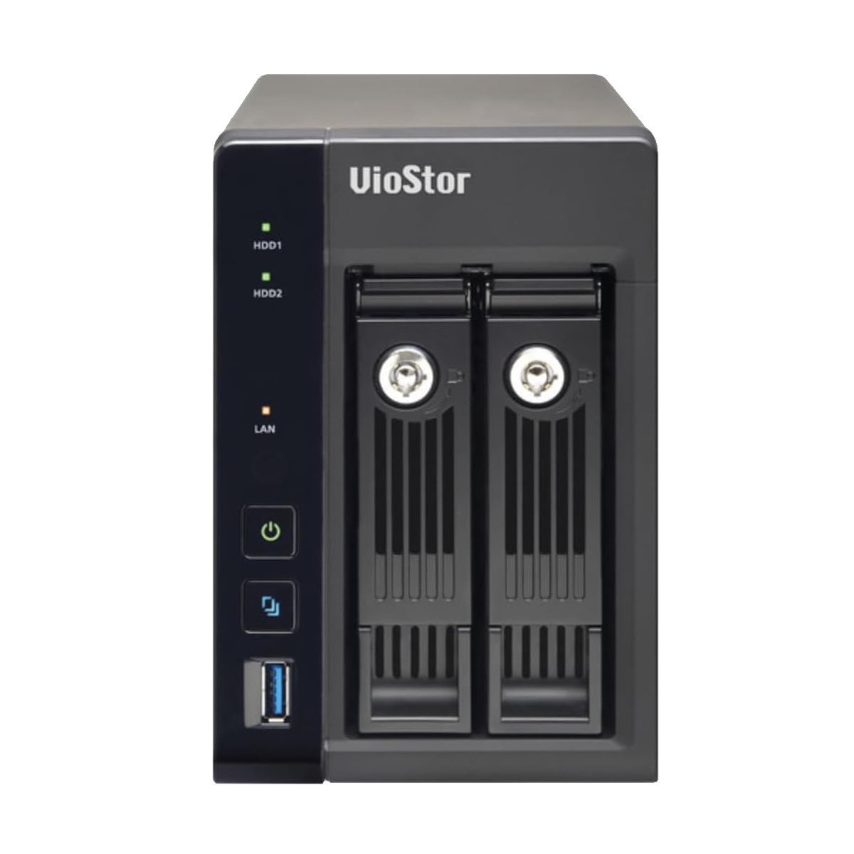 QNAP VS-2212 PRO+ NVR for Surveillance Side View 5