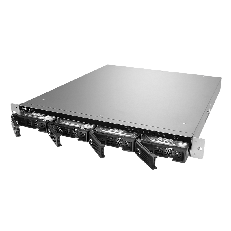 QNAP VS-4116U-RP Pro+ NVR for Surveillance Side View 4