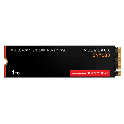 WD Black 1TB SN7100 M.2 2280 PCIe Gen4 SSD - No Heatsink WDS100T4X0E